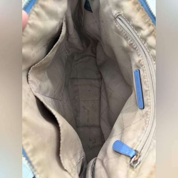 Michael Kors light blue purse (matching wallet in my closet) - Picture 4 of 10